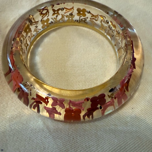 Authentic Louis Vuitton Inclusion Bangle Clear size medium - Picture 1 of 2